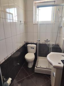 Koupelna v ubytování Apartmani590