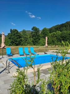 The swimming pool at or close to Apartmani Petar