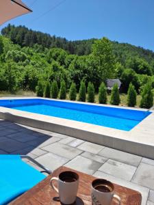 The swimming pool at or close to Apartmani Petar