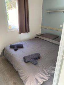 Postel nebo postele na pokoji v ubytování Malaga Monte Parc