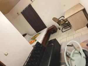 Kuchyň nebo kuchyňský kout v ubytování Micheline appartement