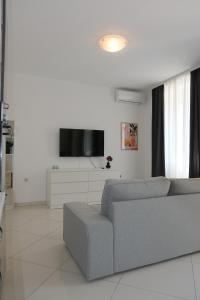 Televízia a/alebo spoločenská miestnosť v ubytovaní Sesar Apartments Krk - No. 2 Vinko