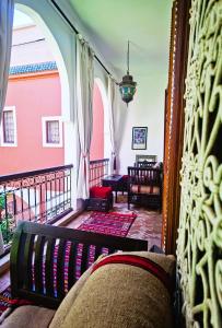 Posezení v ubytování Riad Zagouda + 37 fotografií