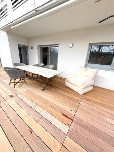 Балкон или терраса в Der Stadtwinkel +4 фотографии