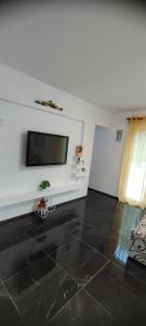 TV a/nebo společenská místnost v ubytování Apartman Kalina