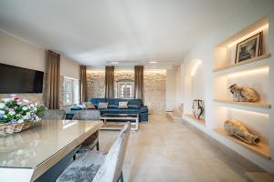 Posezení v ubytování Villa Rustica Dalmatia