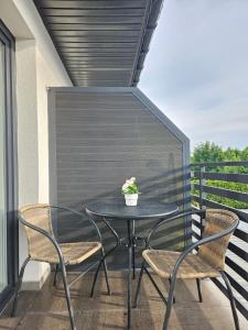 Balkon lub taras w obiekcie Polna Sarbinowo