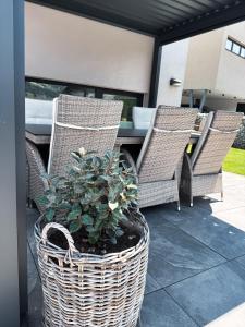 Posezení v ubytování Appartement Alpenzauber