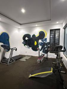 Fitness centrum a/nebo fitness zařízení v ubytování KT And Sons Ltd