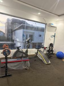Fitness centrum a/nebo fitness zařízení v ubytování KT And Sons Ltd