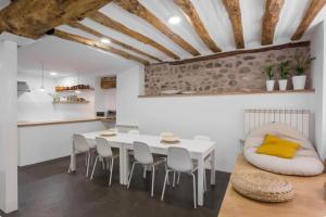 Η κουζίνα ή μικρή κουζίνα στο Apartamento turístico HostelpuntoB