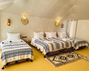 Cama o camas de una habitación en Africa Luxury Camp