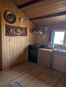 Η κουζίνα ή μικρή κουζίνα στο Nordseter Sjusjøen fiske, jakt, tur og ski