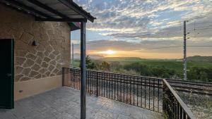 Μπαλκόνι ή βεράντα στο La Estación entre viñedos