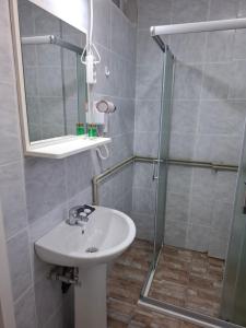 Baðherbergi á Apartment Kiril