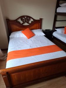 Postel nebo postele na pokoji v ubytování Hostel Tierra de Fuego