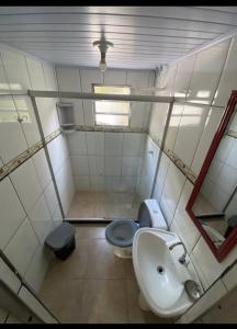 Un baño de Chalé do Indio