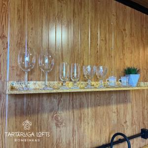 Ποτά στο Tartaruga Lofts Bombinhas