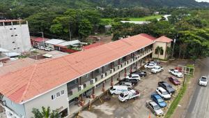 El edificio en el que está el departamento