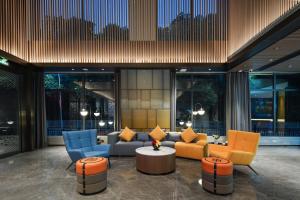 Posezení v ubytování Hampton by Hilton Dongguan Fenggang