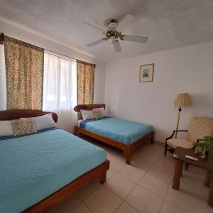 Postel nebo postele na pokoji v ubytování Hotel Georgi