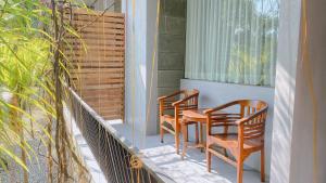 Balkón nebo terasa v ubytování Bukit Daun Hotel & Resort