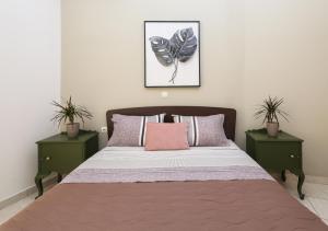 Postel nebo postele na pokoji v ubytování Urban comfortable apartment
