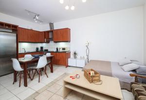 Kuchyň nebo kuchyňský kout v ubytování Urban comfortable apartment