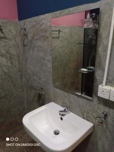 Koupelna v ubytování Summer villa Ambagolla