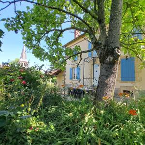Le Gîte de l Andarge外面的花园