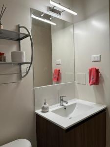 Koupelna v ubytování Acogedor Apartamento Valdiviano