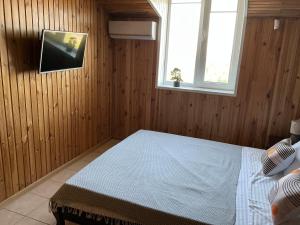 TV a/nebo společenská místnost v ubytování Olimpia Hotel&Spa