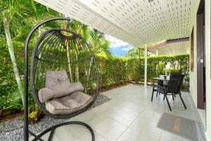 Zahrada ubytování Oxavia Garden Oasis B3 in Nai Harn with Jaccuzzi