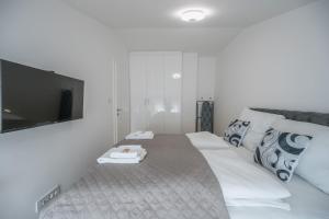 Postel nebo postele na pokoji v ubytování Apartman TRI KRALJA 2