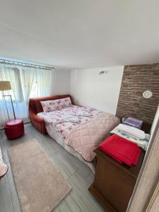 Postel nebo postele na pokoji v ubytování Apartman Lana