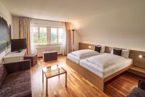 TV a/nebo společenská místnost v ubytování Golfhotel Bodensee by Michael Ritter + 17 fotografií