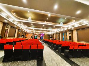 Posezení v ubytování Hotel Sapp-Hire Inn Siwan Bihar