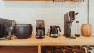 Koffie- en theefaciliteiten bij 絶景田園と風を感じる癒しの一棟貸しSawah東浪見