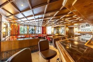 Khu vực ghế ngồi tại keyone rooms Finkenberg