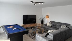 TV a/nebo společenská místnost v ubytování Apartman Senec