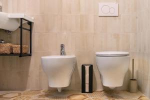 Koupelna v ubytování Cà di Matetti - Esclusivo nel Borgo Saraceno a due passi dal Mare