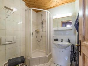 Kúpeľňa v ubytovaní Ferienwohnung Gabriele