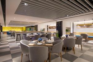 Atpūtas zona naktsmītnē Citadines Gaoke Liangjiang Chongqing