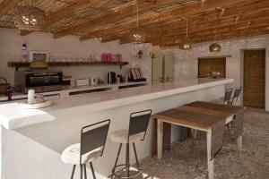 Köök või kööginurk majutusasutuses Hostal Flamingo by Nest