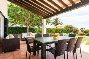 Et opholdsområde på Villa El Verano