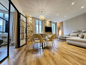 Posezení v ubytování Le Championnet - Proche du Port + 5 fotografií