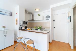 Kuchyň nebo kuchyňský kout v ubytování Basic comfort Apartment Gran reserva 0055