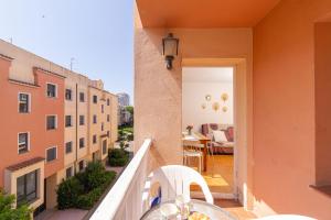 Balkón nebo terasa v ubytování Basic comfort Apartment Gran reserva 0055