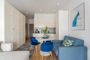 Posezení v ubytování Apartament Sunset Resort 25 SurfingBird Grzybowo