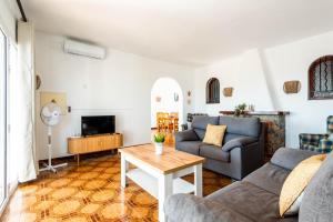 Ruang duduk di Villa Nineta